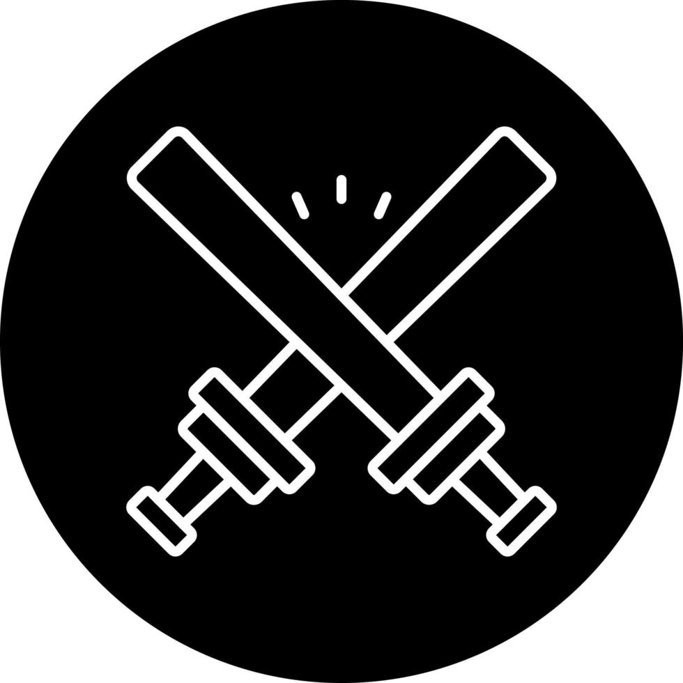 Glow Sticks Vector Icon Style