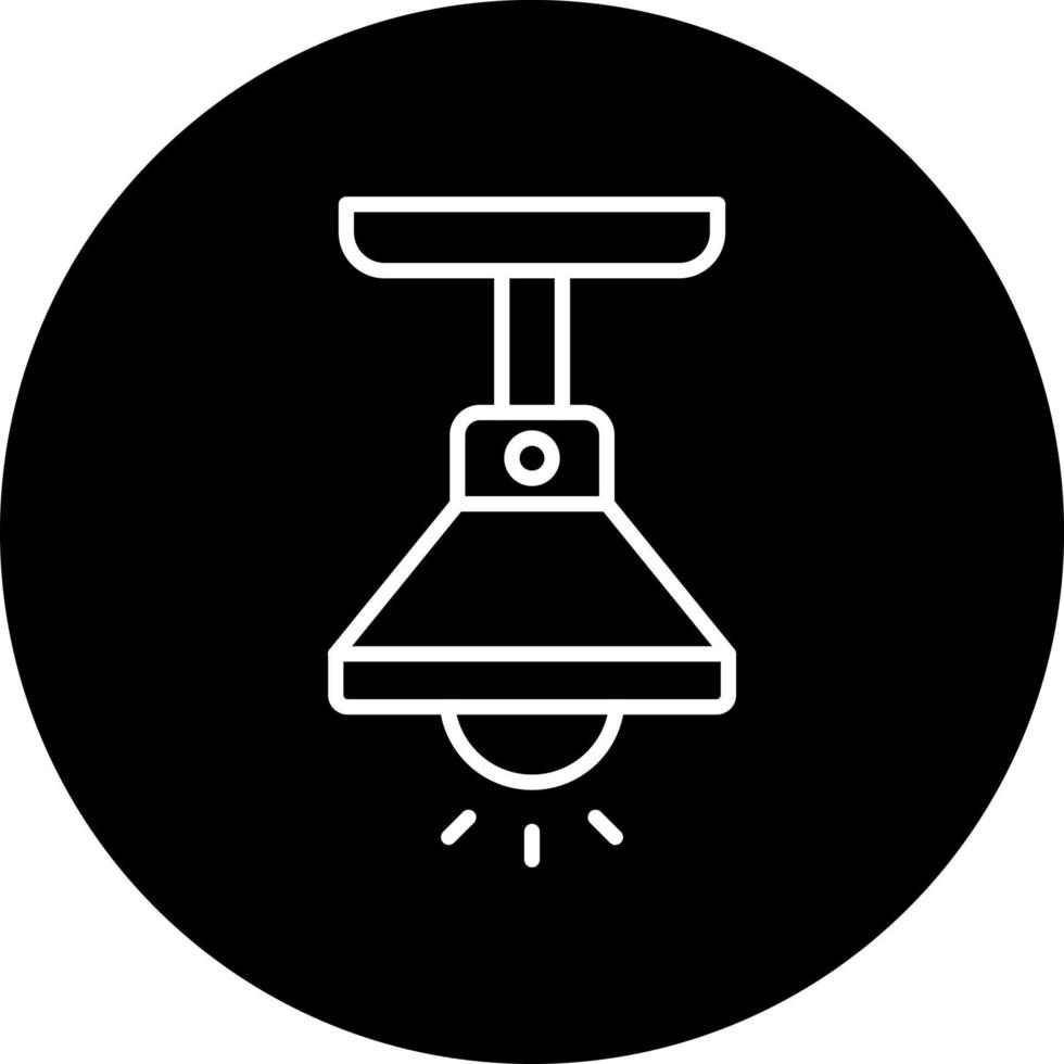 Pendant Light Vector Icon Style