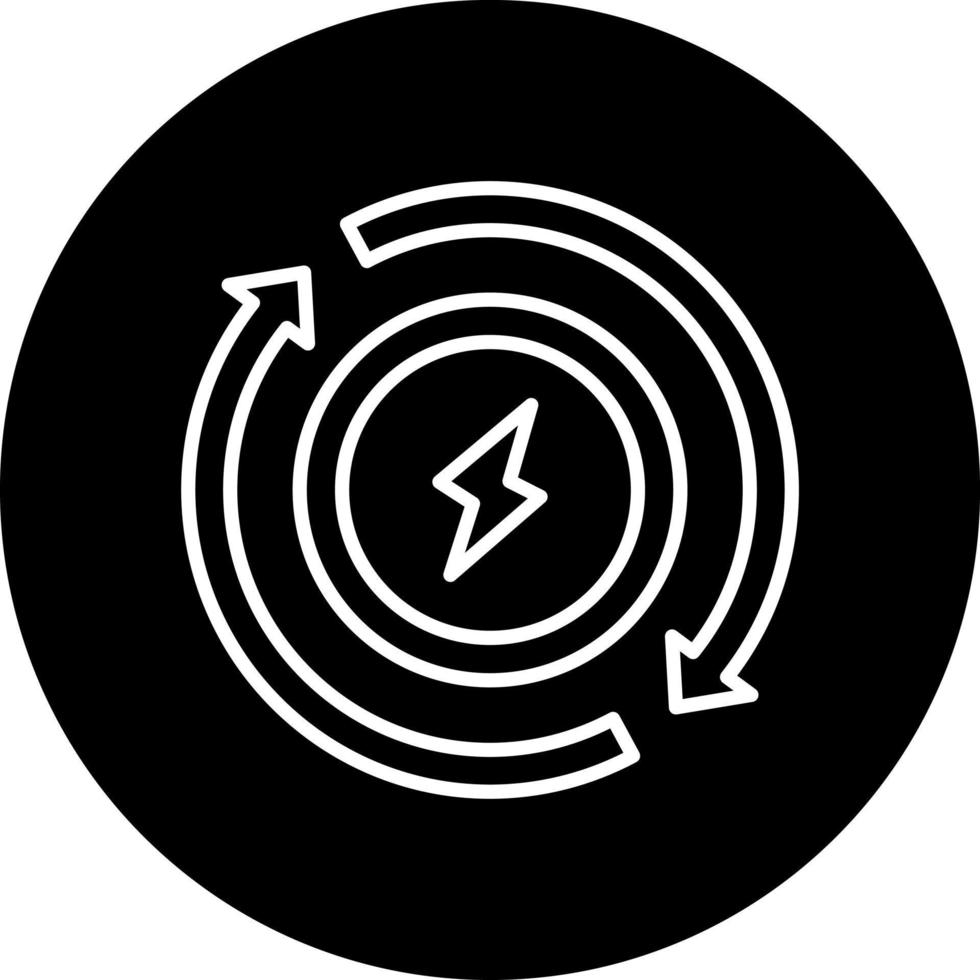 Electricity Vector Icon Style