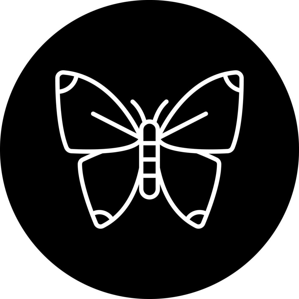 mariposa vector icono estilo