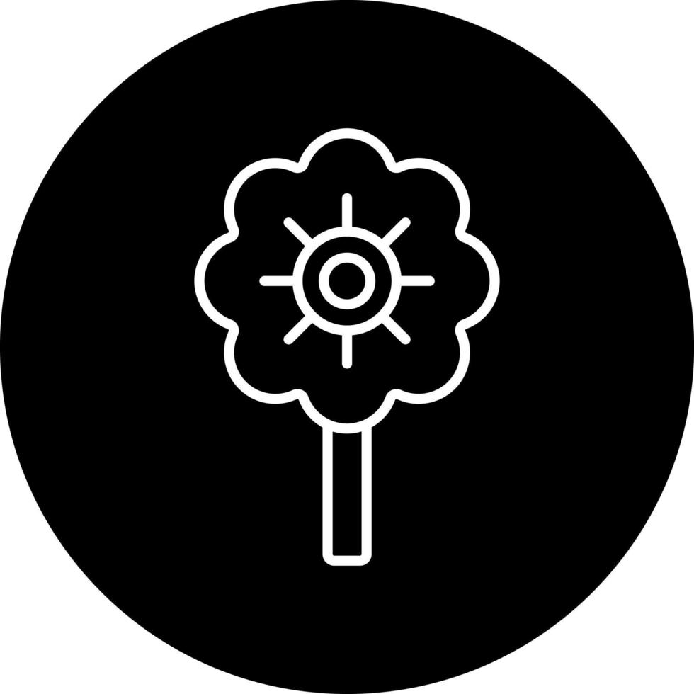 Dandelion Vector Icon Style