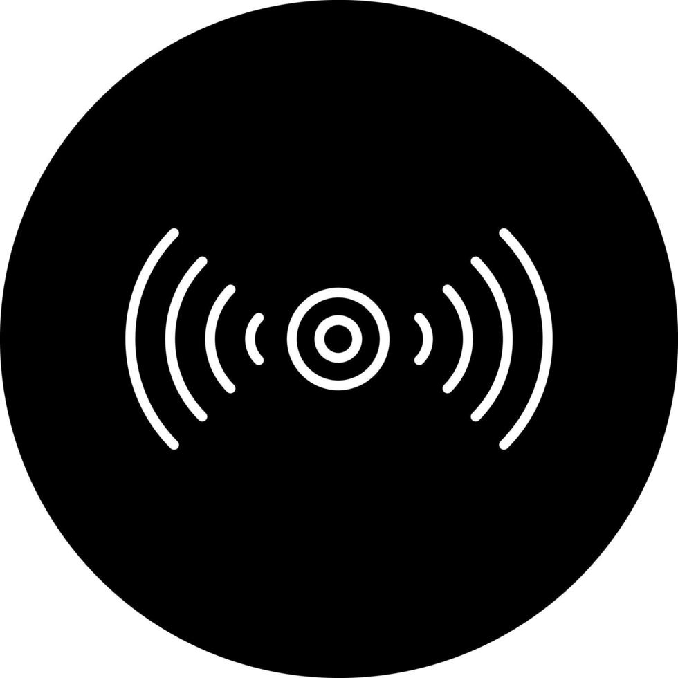 Motion Sensor Vector Icon Style
