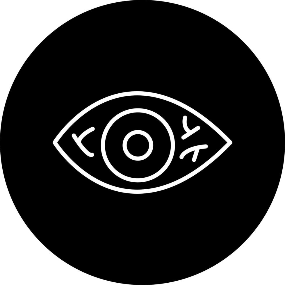 Conjunctivitis Vector Icon Style