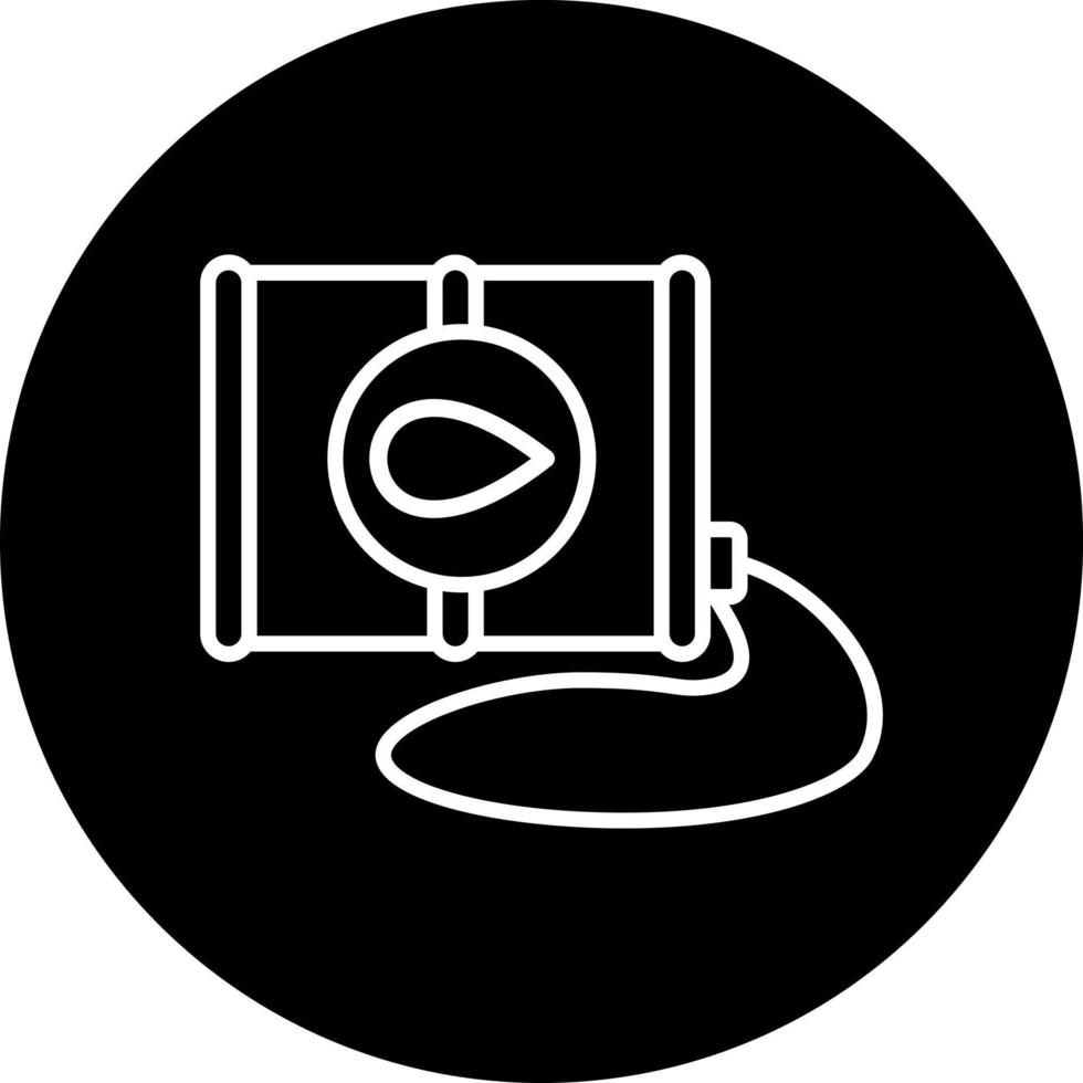 Oil Spill Vector Icon Style