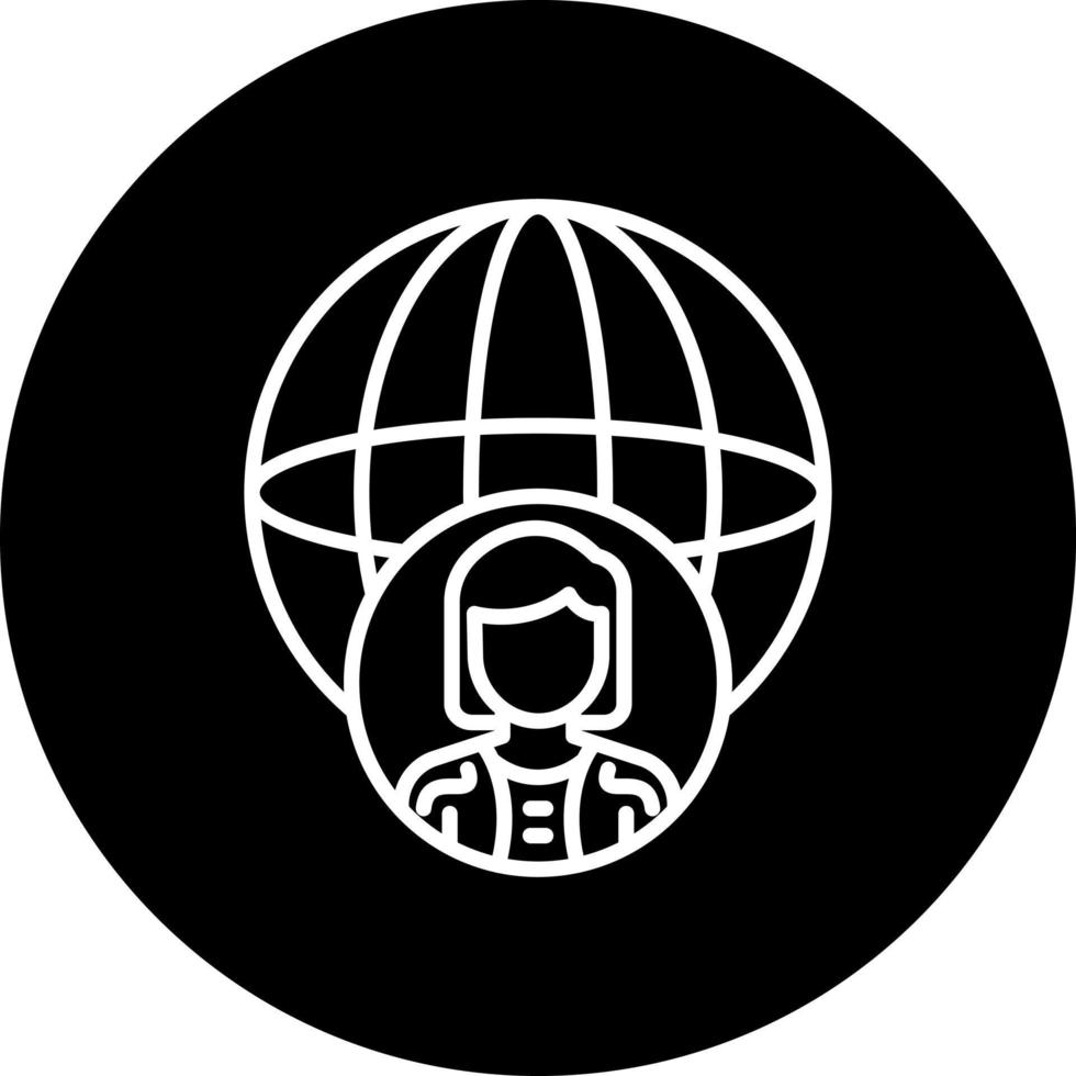 Global Talent Vector Icon Style