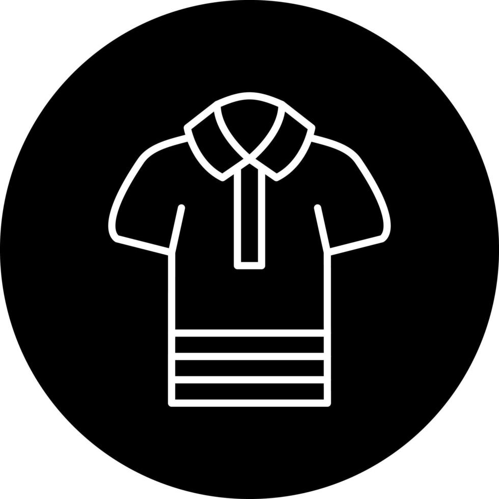 Polo Shirt Vector Icon Style