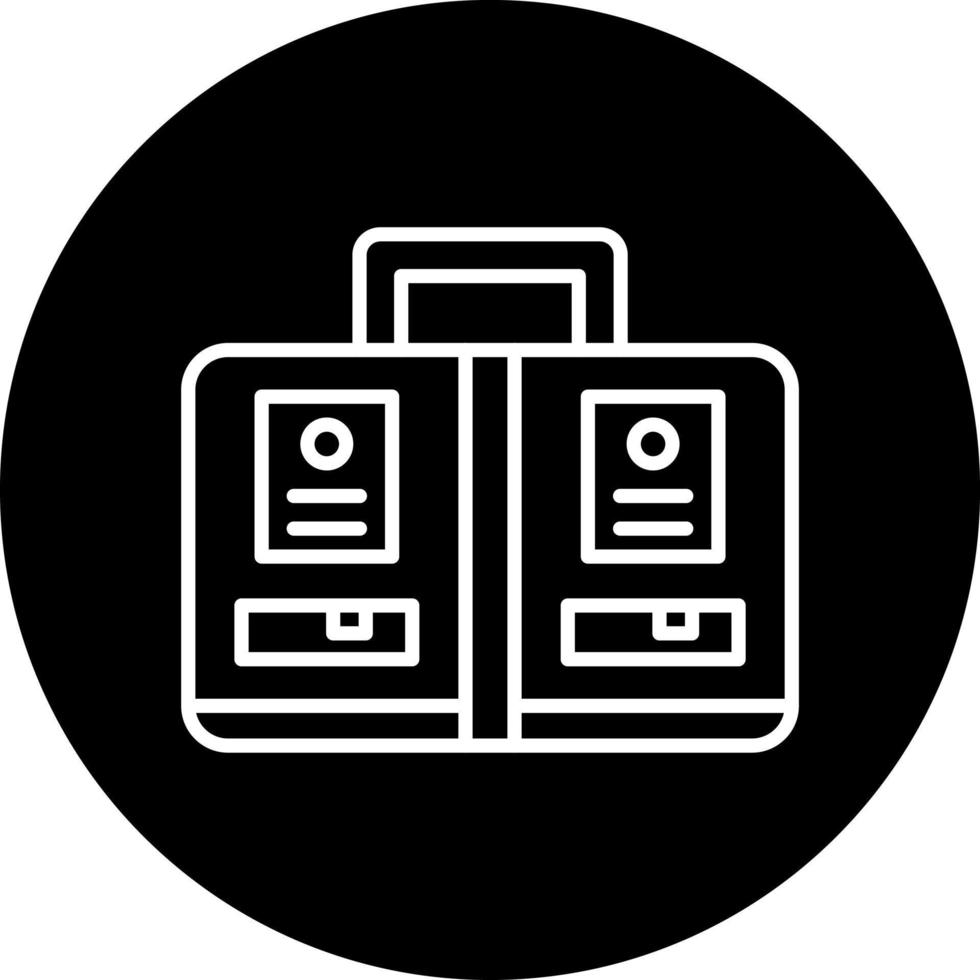 Luggage Vector Icon Style