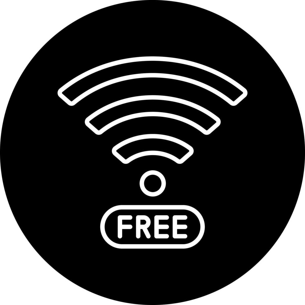 Free Wifi Vector Icon Style
