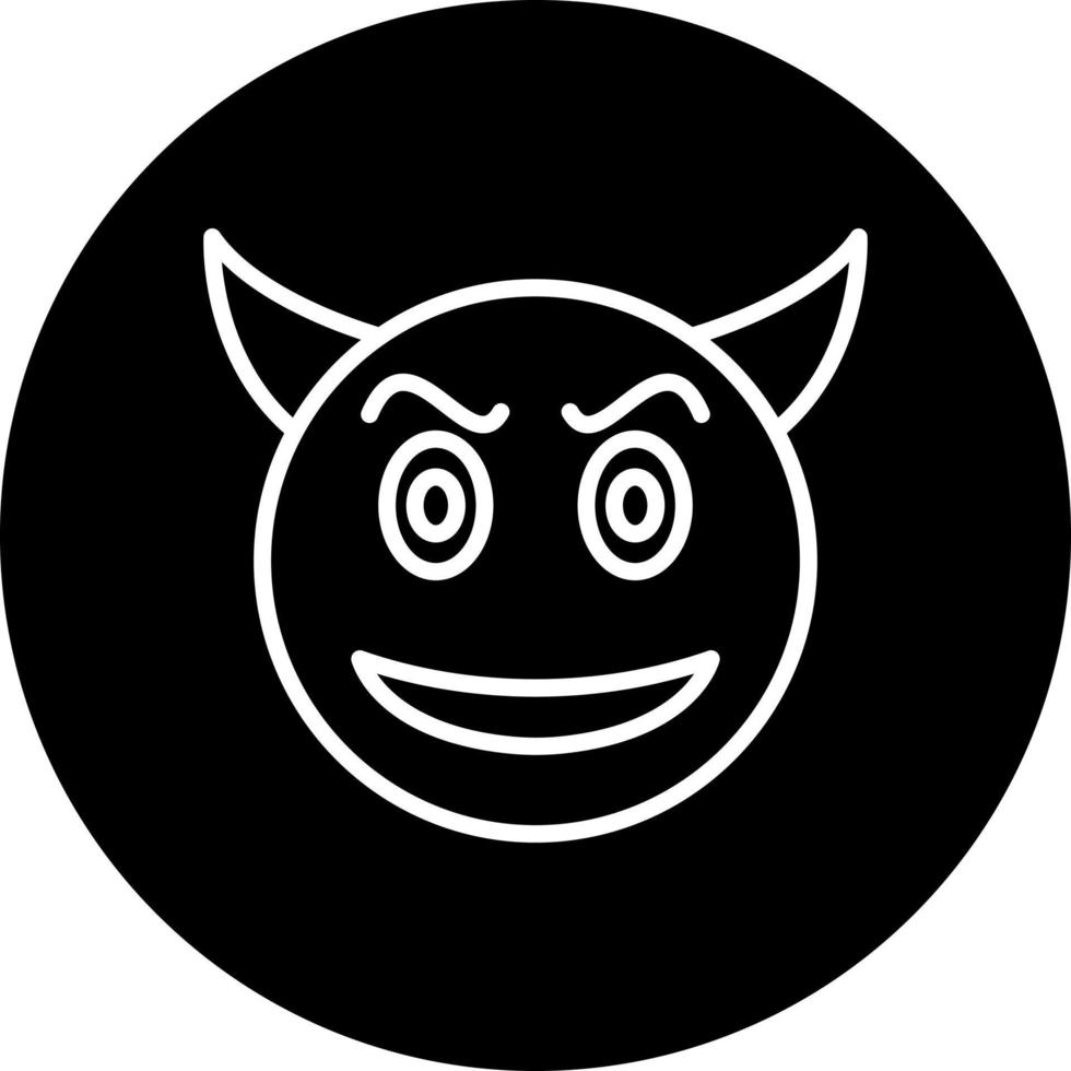 Devil Vector Icon Style