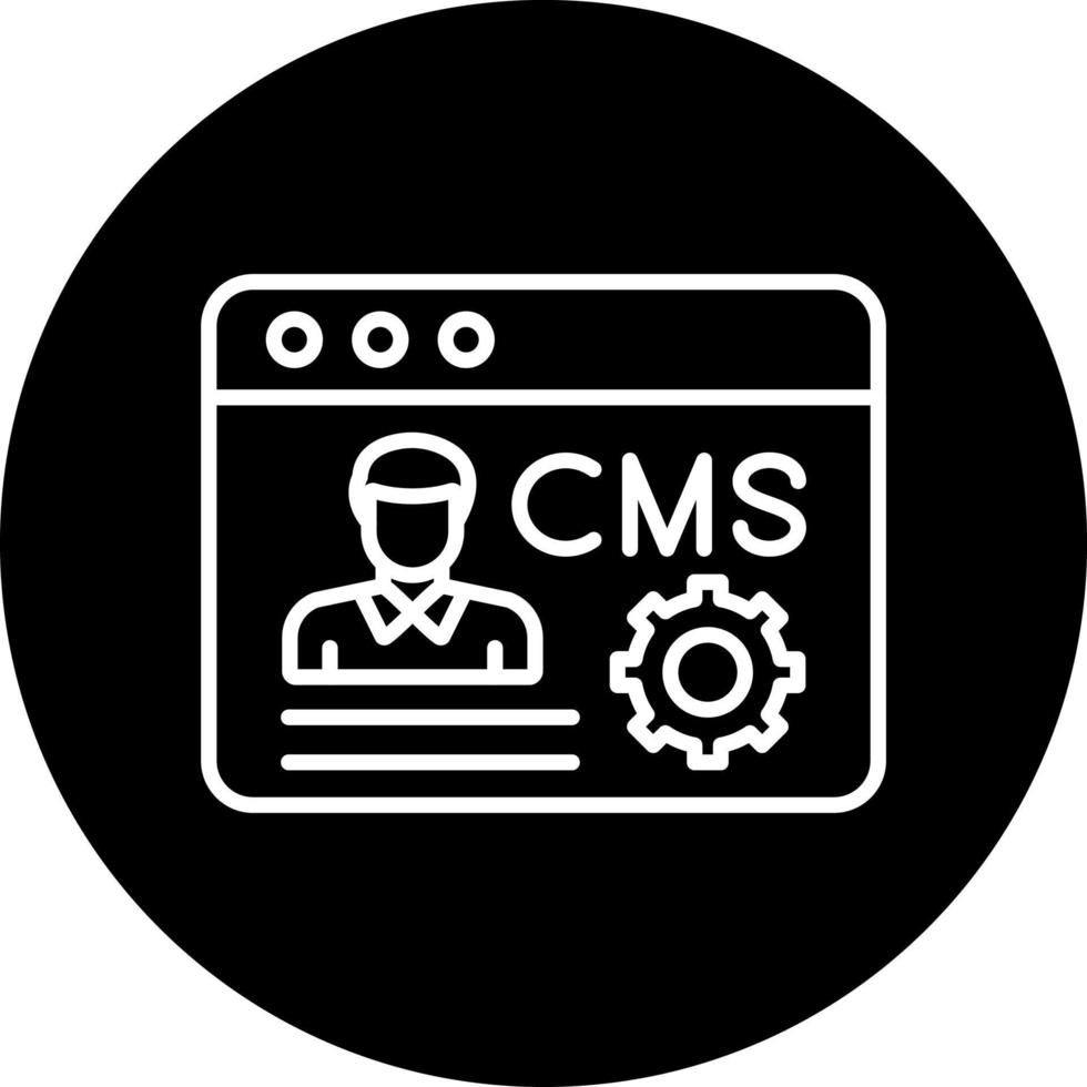 Cms Vector Icon Style