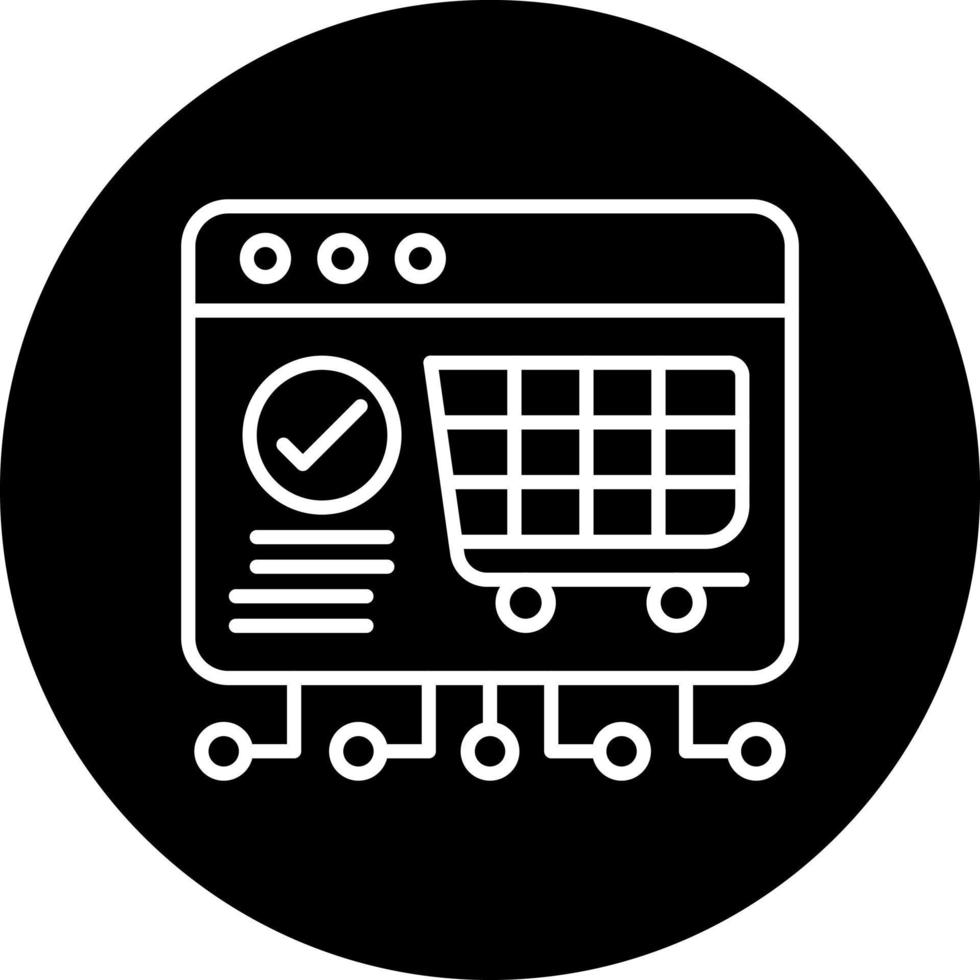 Ecommerce Platform Devel Vector Icon Style