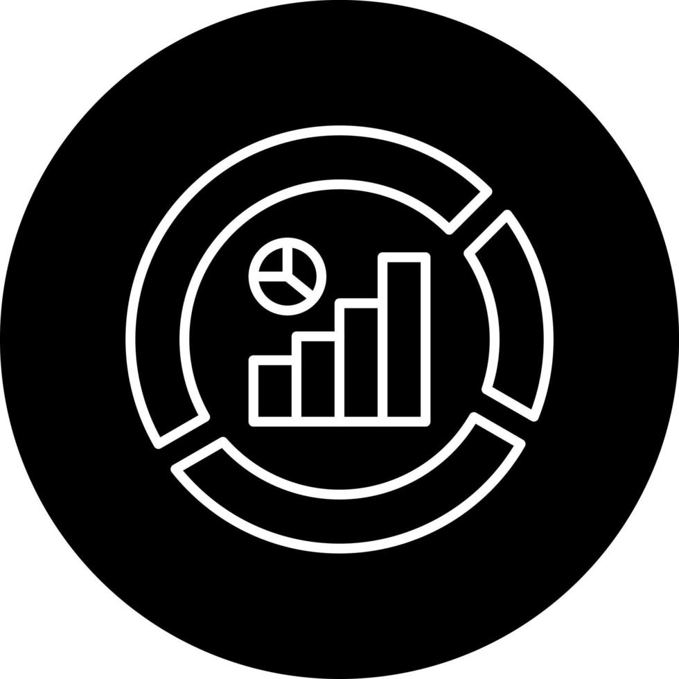 Data Segmentation Vector Icon Style