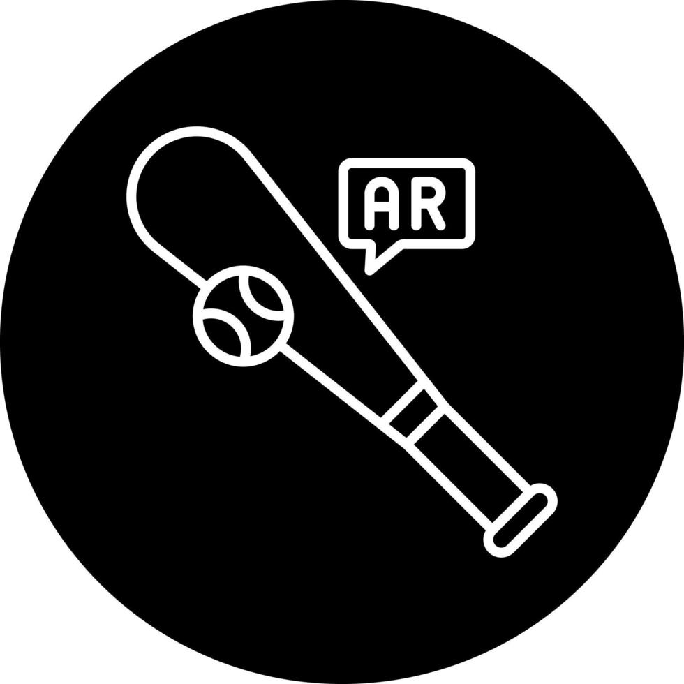 Ar Baseball Vector Icon Style