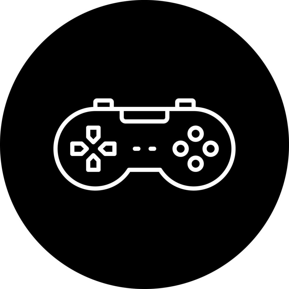 juego controlador vector icono estilo
