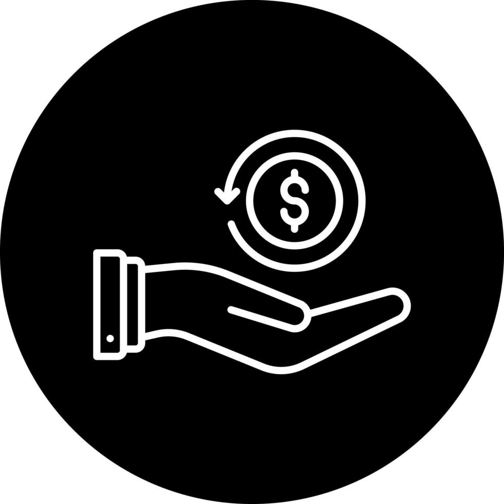 Cashback Guarantee Vector Icon Style