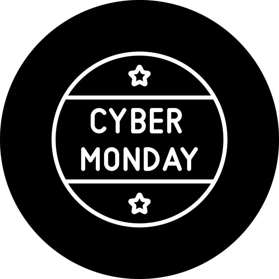 Cyber Monday Vector Icon Style