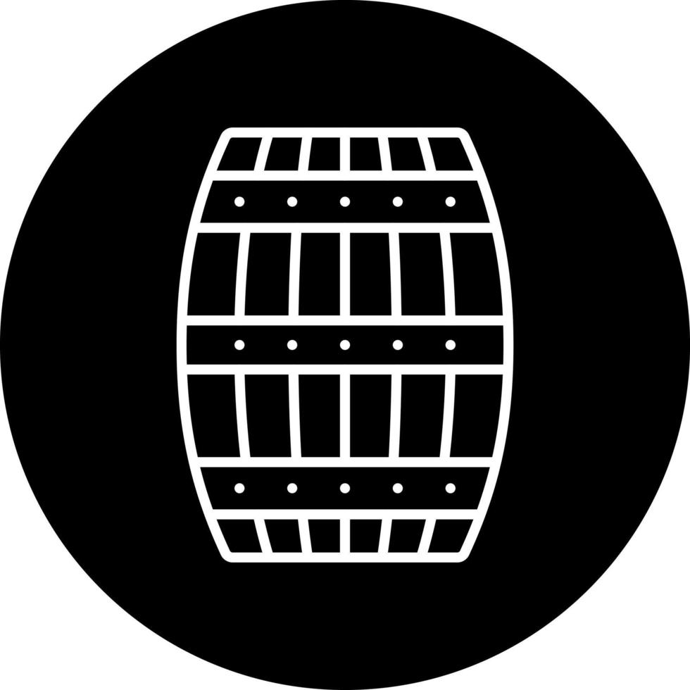 Barrel Vector Icon Style