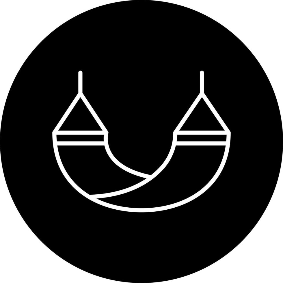 Hammock Vector Icon Style