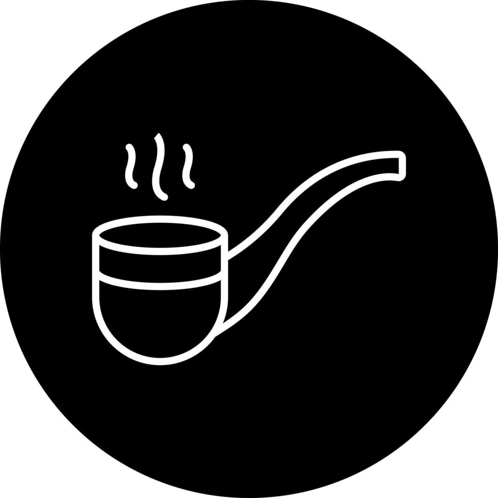 Smoking Pipe Vector Icon Style