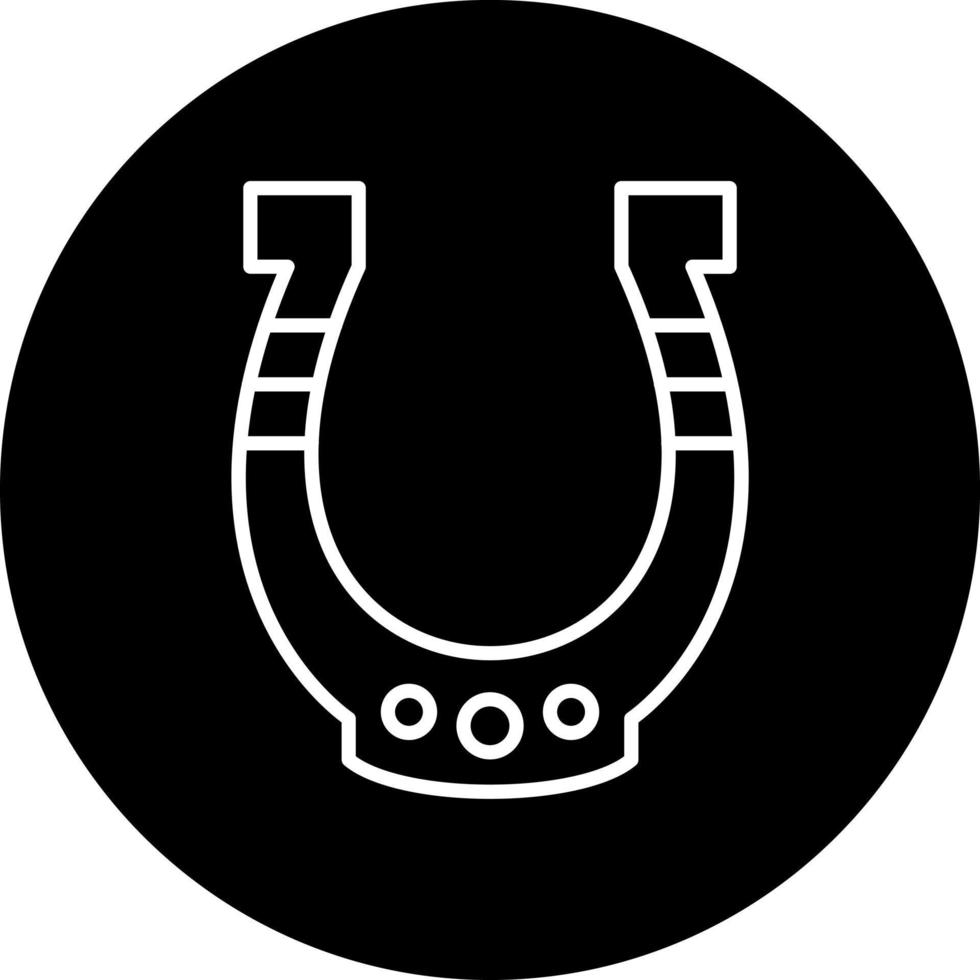 Horseshoe Vector Icon Style