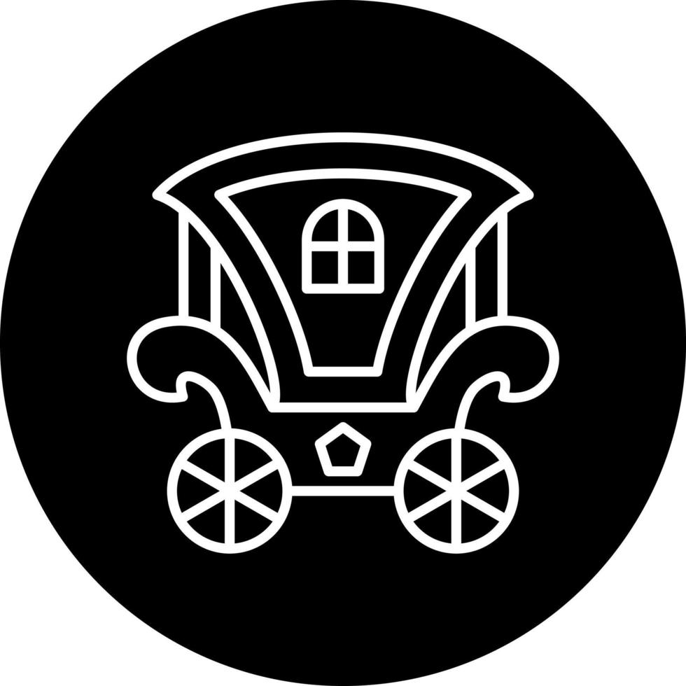 Carriage Vector Icon Style