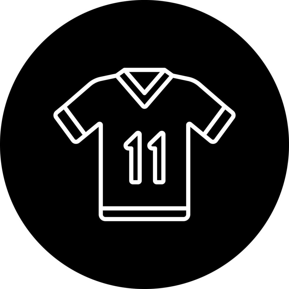 Football Jersey Vector Icon Style