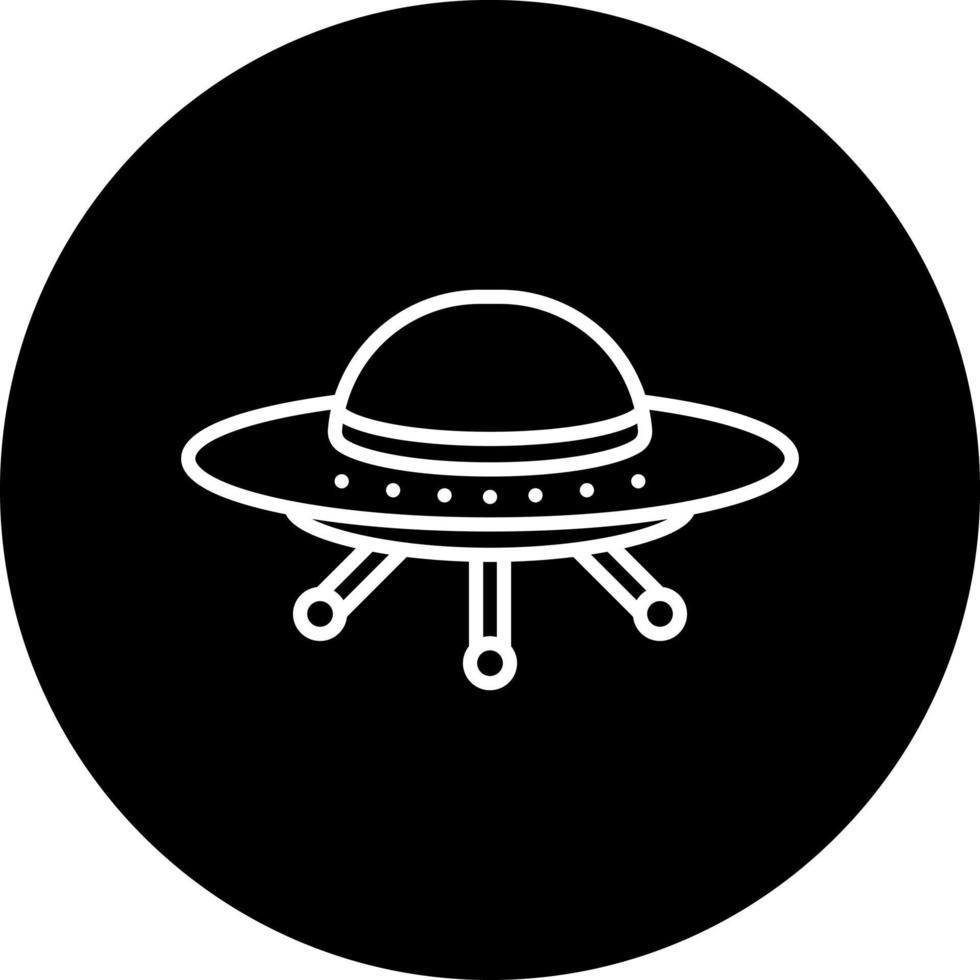 UFO Vector Icon Style