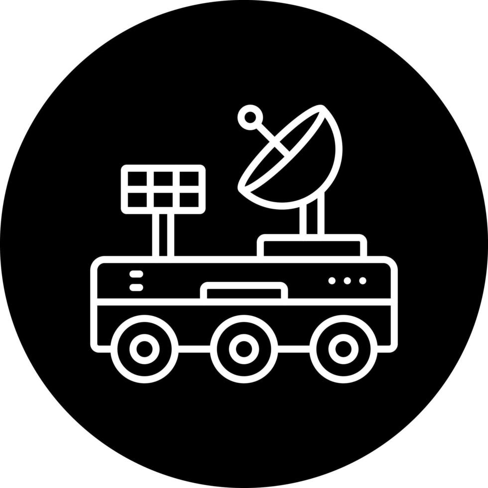 Moon Rover Vector Icon Style