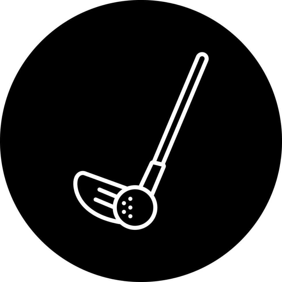 golf vector icono estilo