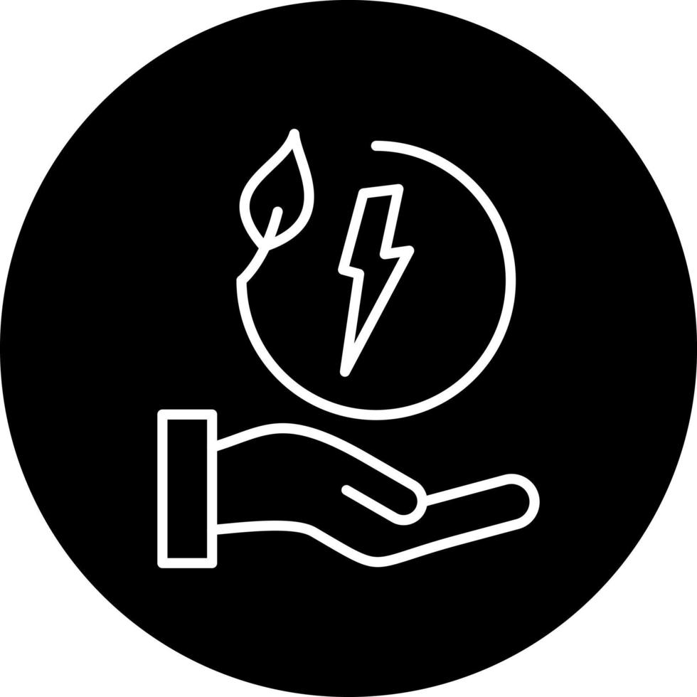 Energy Saving Vector Icon Style