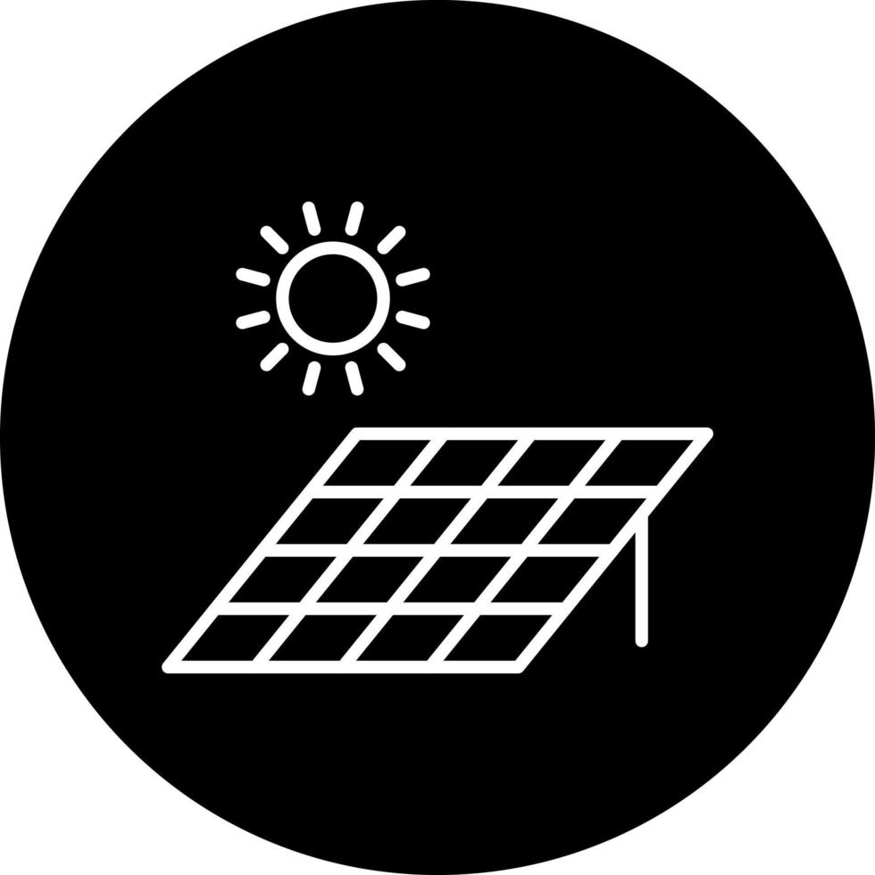 Solar Power Vector Icon Style