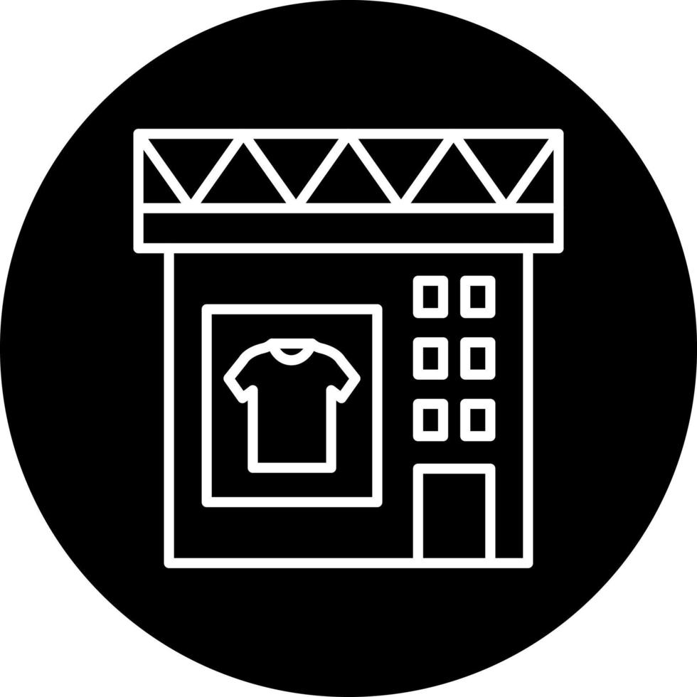 boutique vector icono estilo