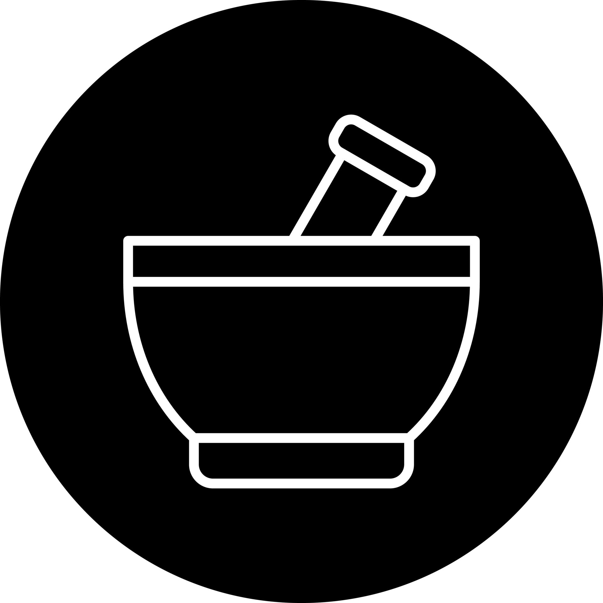 Mortar Vector Icon Style 22551427 Vector Art at Vecteezy