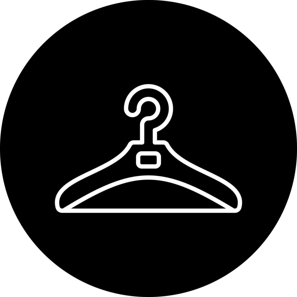 Clothes Hanger Vector Icon Style