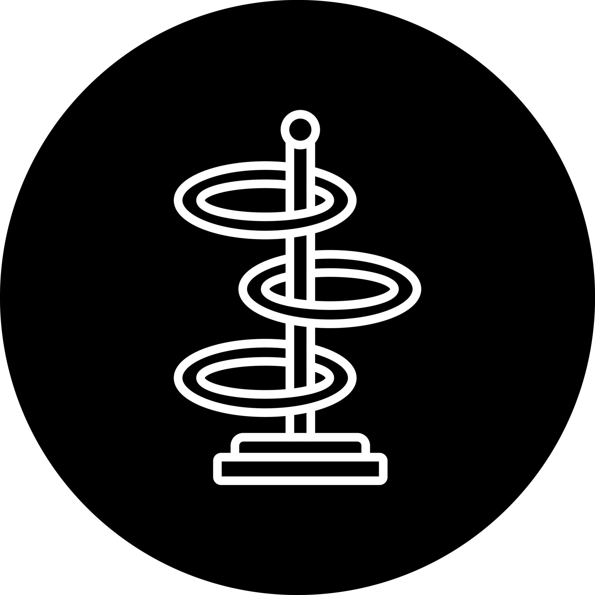 Ring Toss Vector Icon Style 22551480 Vector Art at Vecteezy