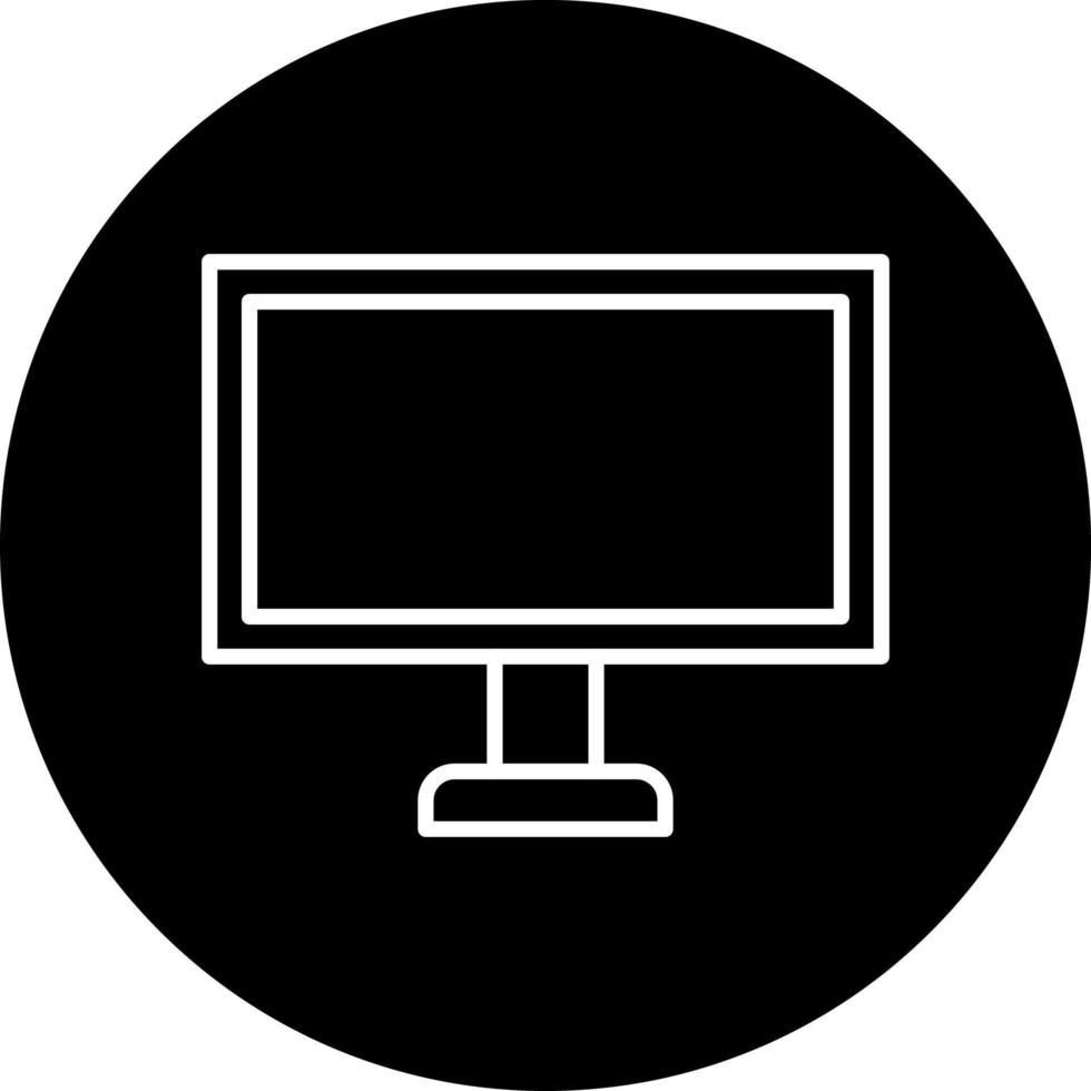 TV Screen Vector Icon Style