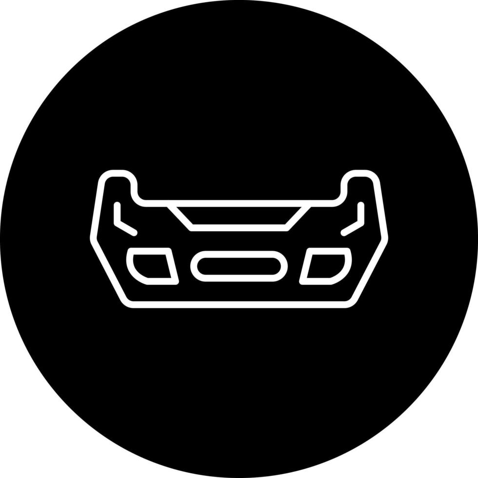 Bumper Vector Icon Style