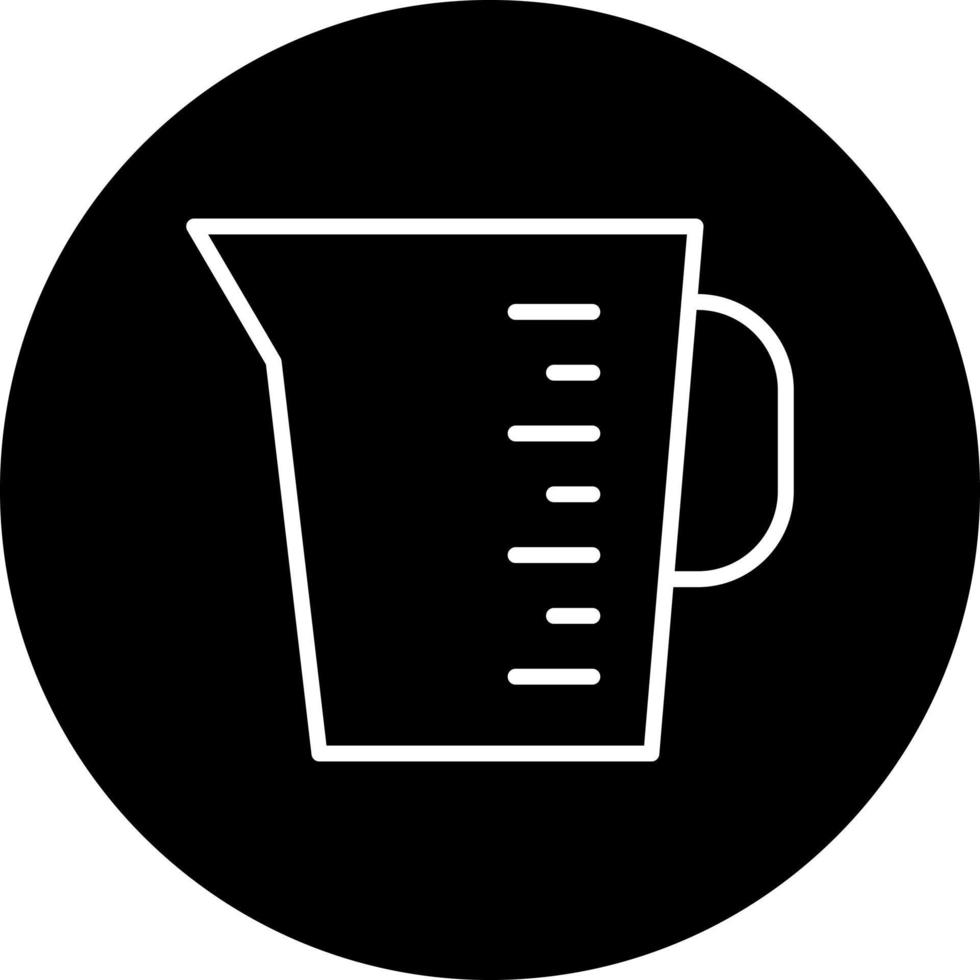 Measuring Cup Vector Icon Style