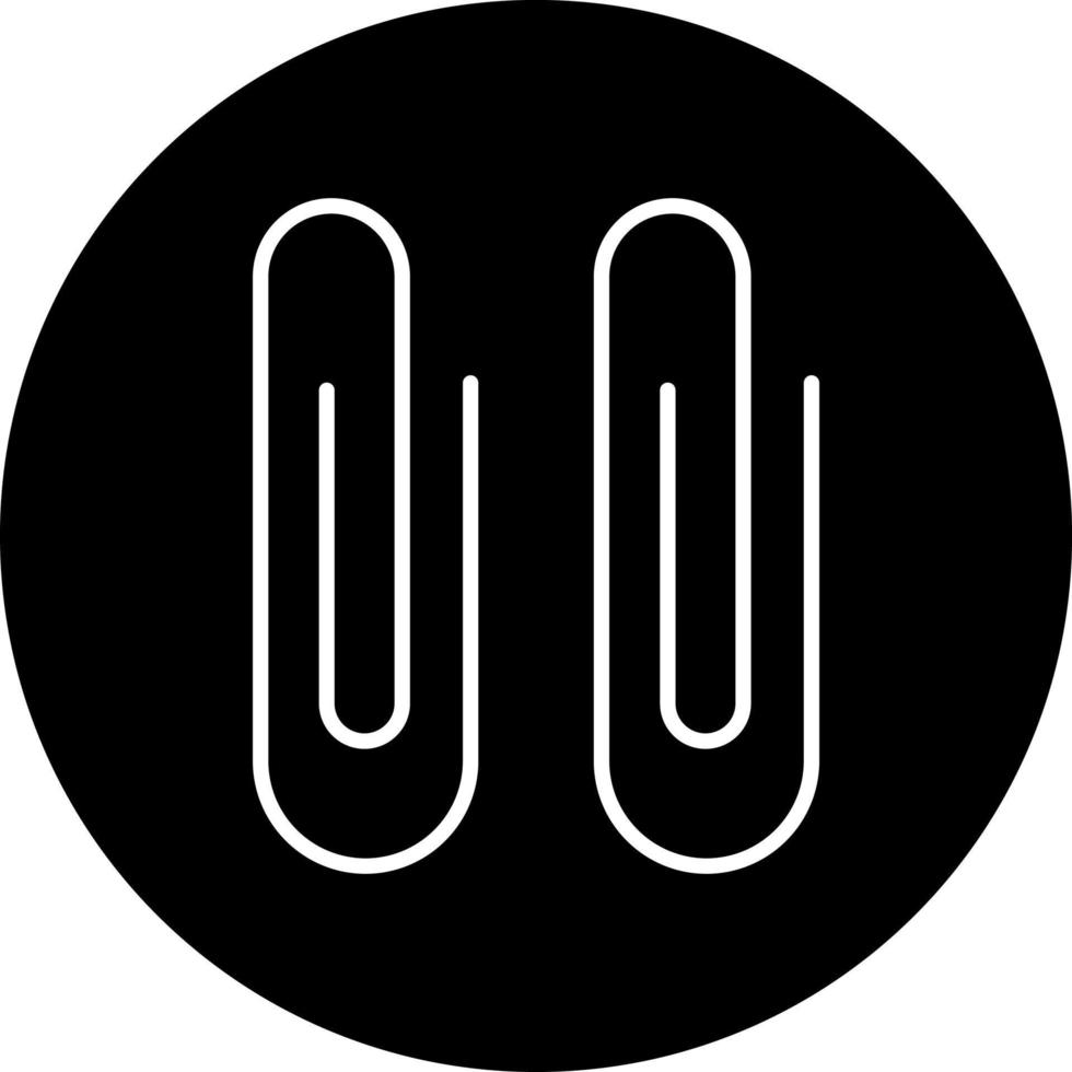 Paperclip Vector Icon Style