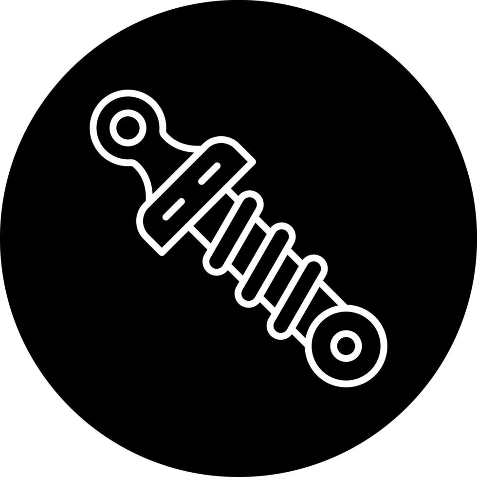 Shock Absorber Vector Icon Style