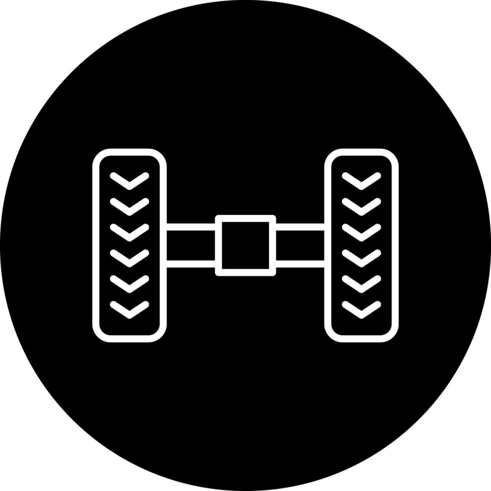 Wheel Alignment Vector Icon Style