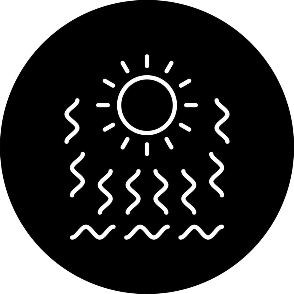 Heat Wave Vector Icon Style