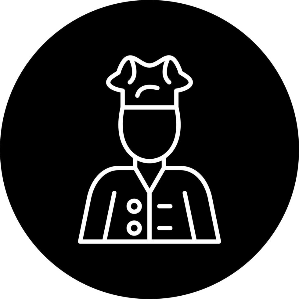 cocinero vector icono estilo