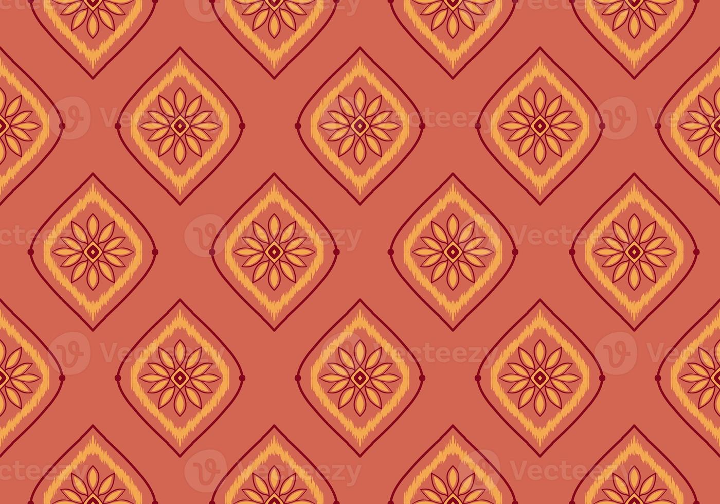 Ikat Pattern Ethnic Geometric native tribal boho motif aztec textile fabric carpet mandalas African American background backdrop illustrations tile paper flower texture fabric ceramic wallpaper photo