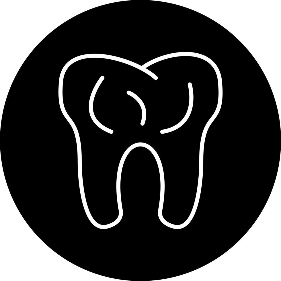 dientes vector icono estilo