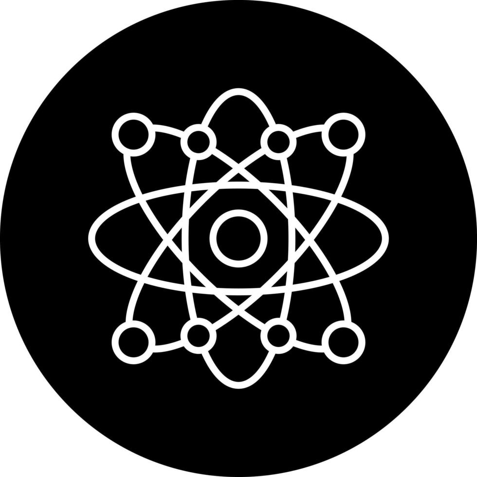 Atom Vector Icon Style