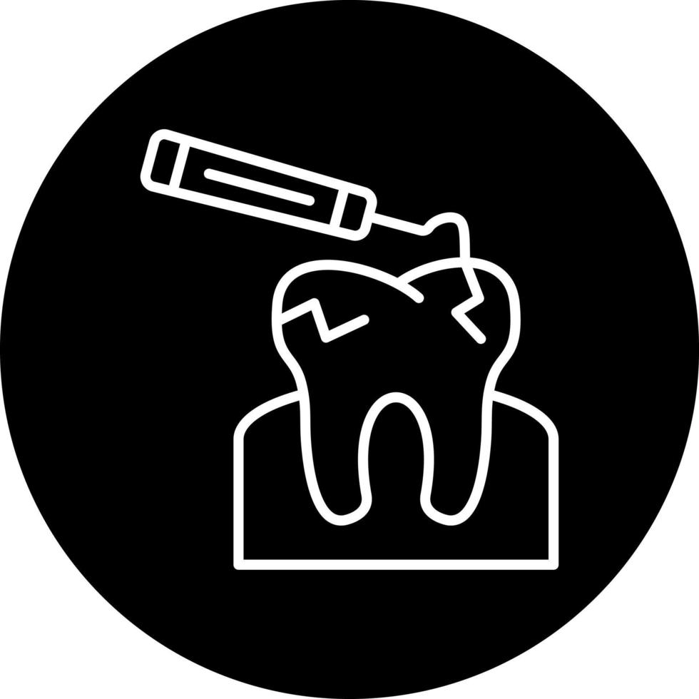 Tooth Scaling Vector Icon Style