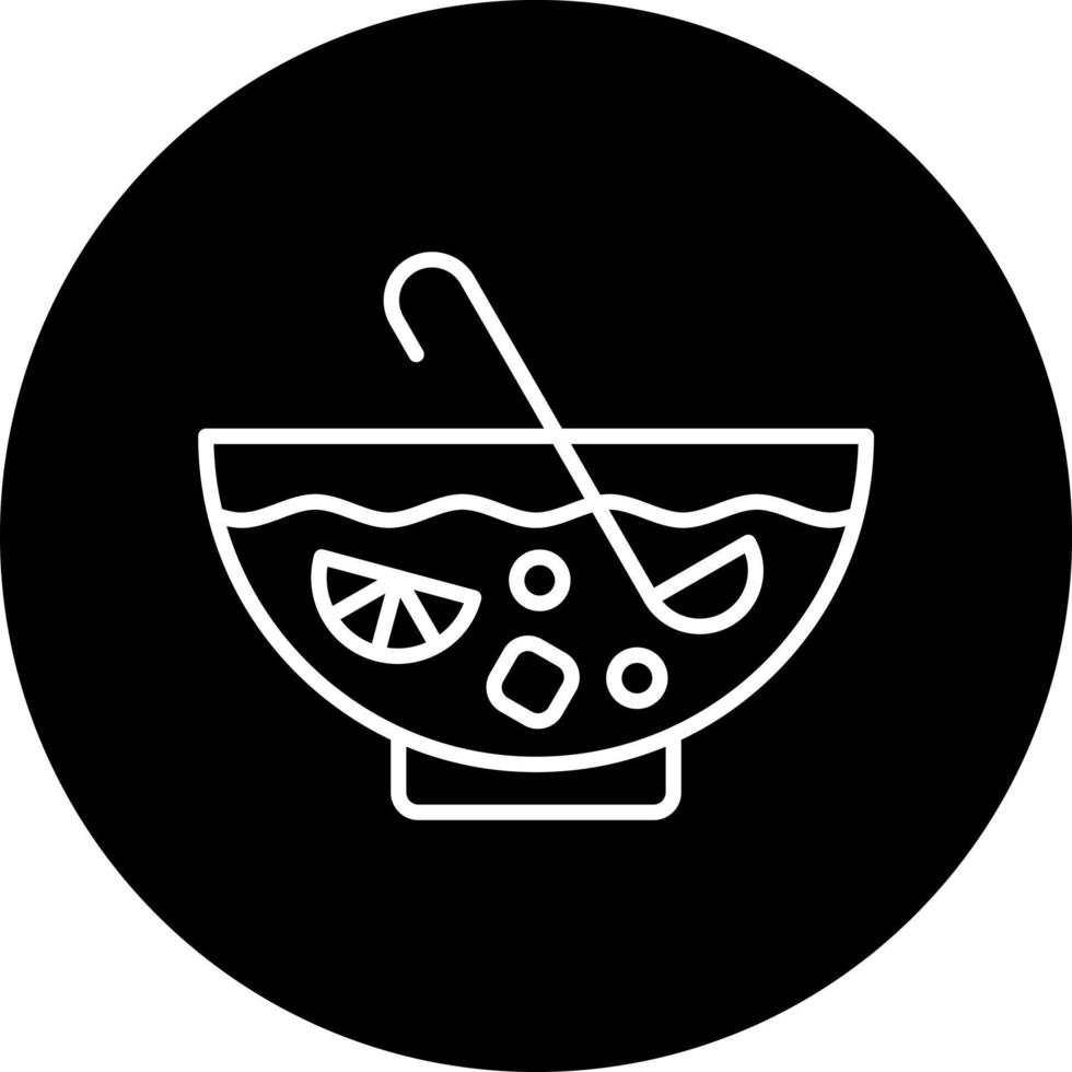 Birthday Punch Vector Icon Style