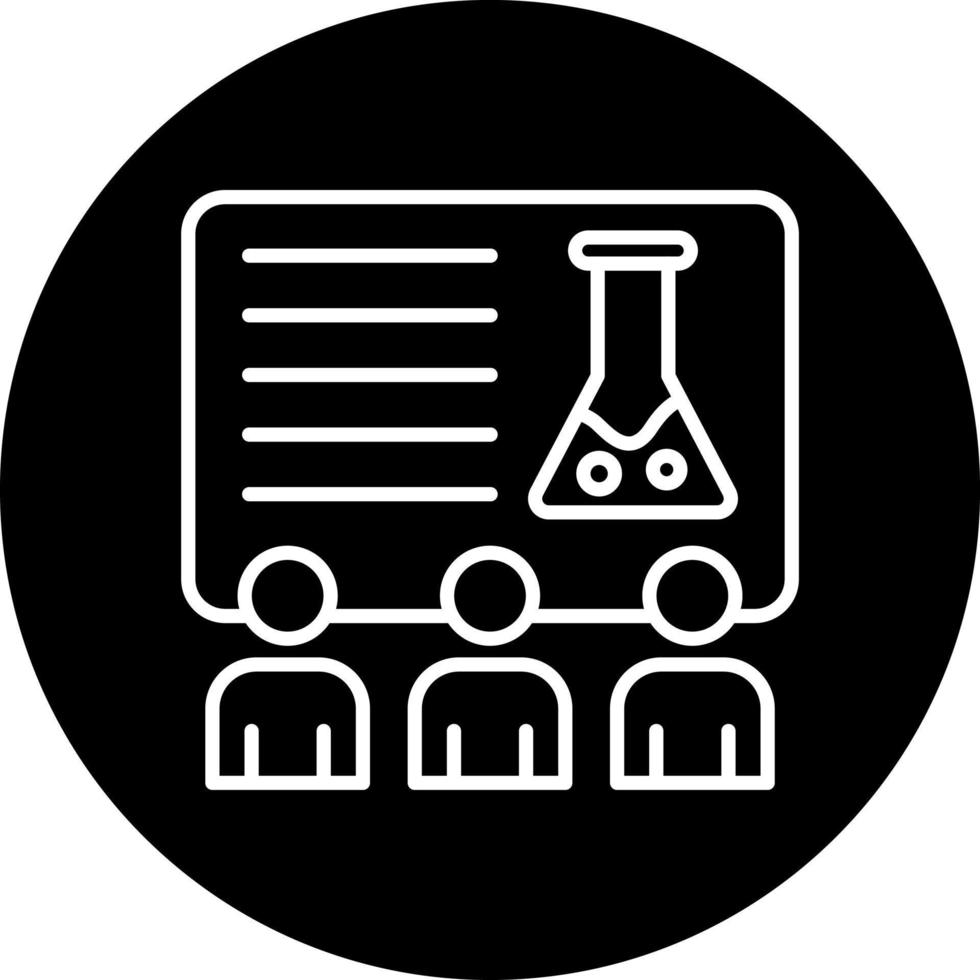 Chemistry Seminar Vector Icon Style