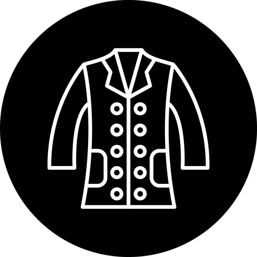 Lab Coat Vector Icon Style